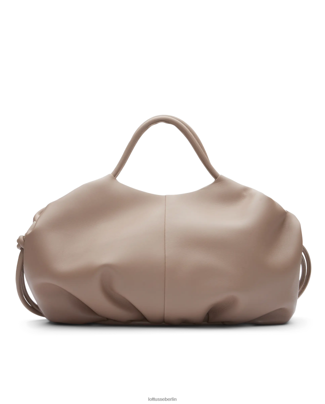Lottusse Frauen Serena Merino Lamm weiche Umhängetasche 22LP0330 Taupe Zubehör