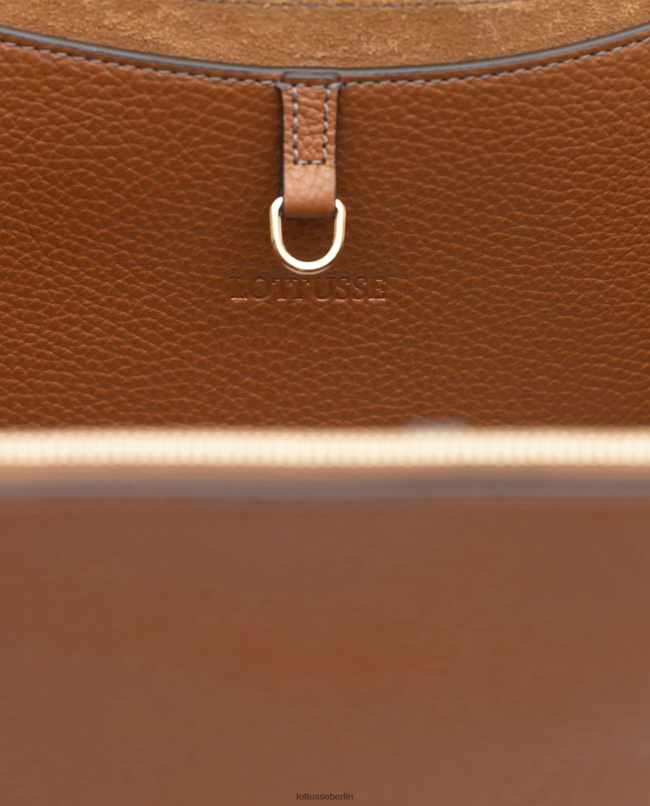 Lottusse Frauen Talaia Grain Calf Shopper 22LP0323 braun Zubehör