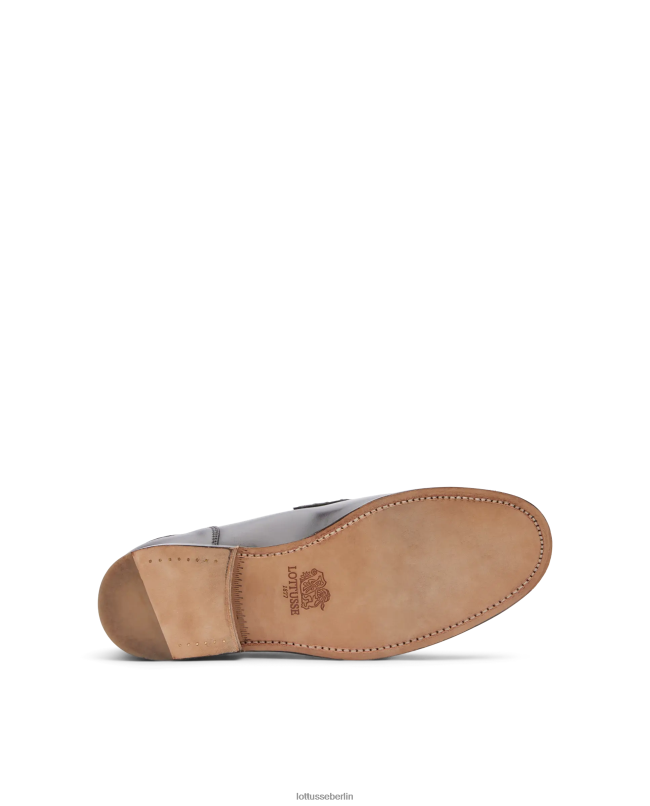 Lottusse Männer Kingstown Shell Horse Cordovan Bootsschuhe 22LP060 kastanienbraun Schuhwerk