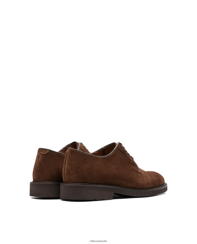 Lottusse Männer Baltimore-Wildleder-Kalbsderby 22LP0150 braun Schuhwerk