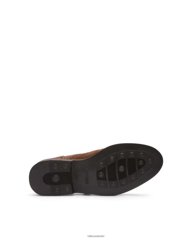 Lottusse Männer Baltimore-Wildleder-Kalbsderby 22LP0158 braun Schuhwerk