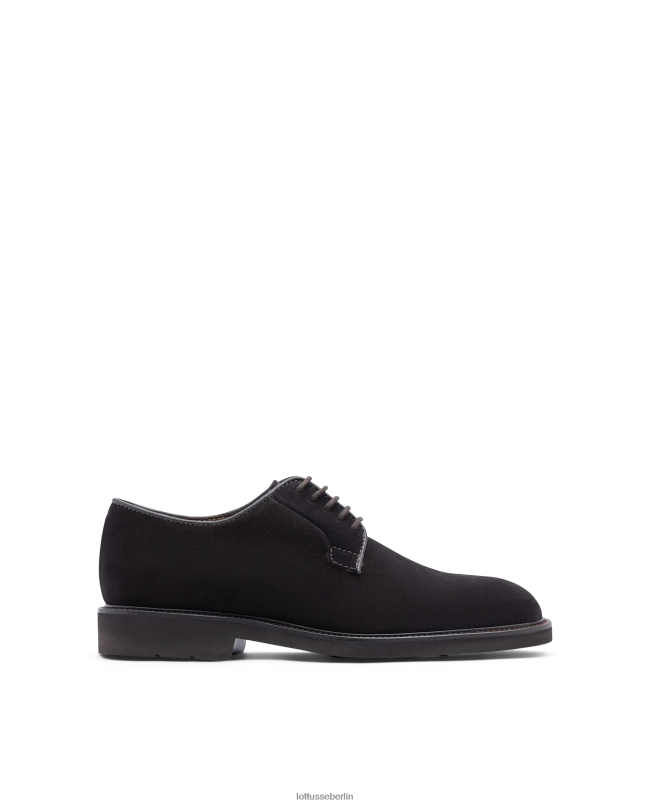Lottusse Männer Baltimore-Wildleder-Kalbsderby 22LP019 Mokka Schuhwerk