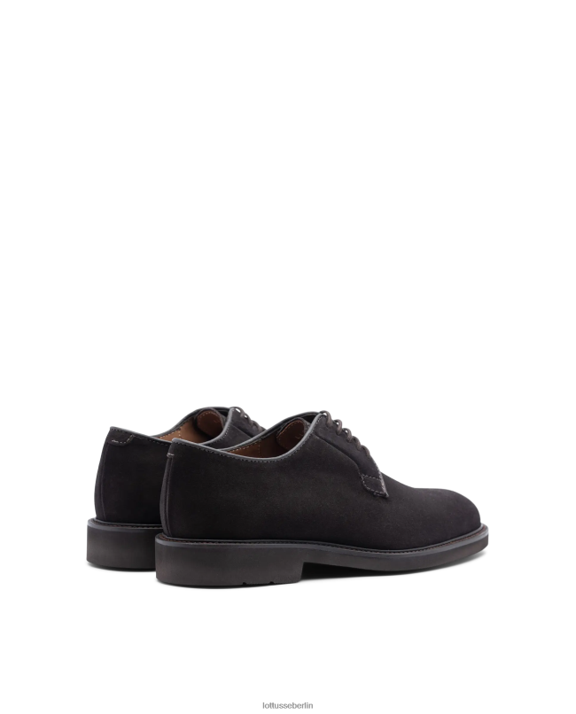 Lottusse Männer Baltimore-Wildleder-Kalbsderby 22LP019 Mokka Schuhwerk