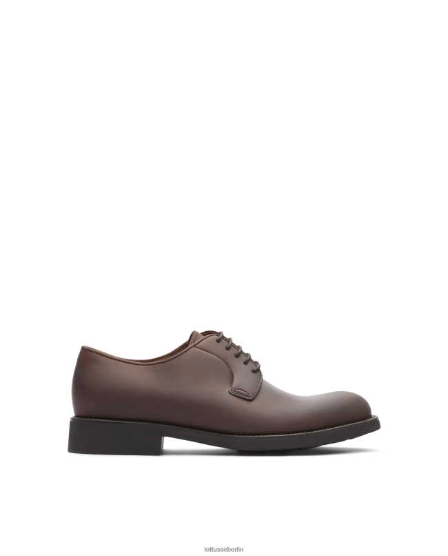 Lottusse Männer Chelsea Wax Calf Derby 22LP0187 braun Schuhwerk