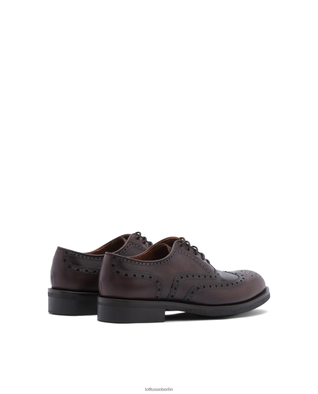 Lottusse Männer Chelsea Wax Calf Derby 22LP0187 braun Schuhwerk