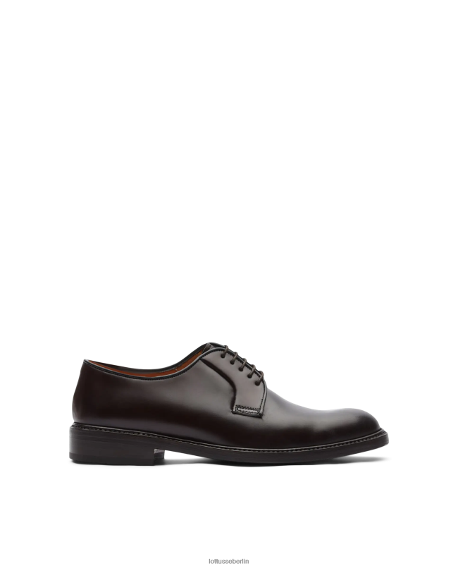 Lottusse Männer Glasgow Shell Horse Cordovan Derby 22LP059 kastanienbraun Schuhwerk
