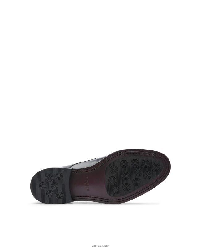 Lottusse Männer Harrys Bright Calf Derby 22LP023 Schwarz Schuhwerk