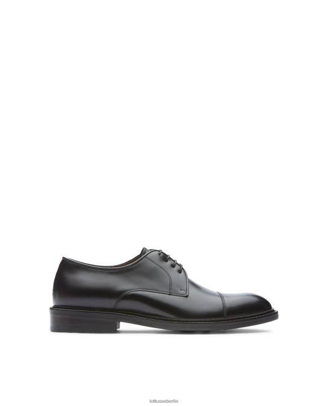 Lottusse Männer Harrys Bright Calf Derby 22LP025 Schwarz Schuhwerk