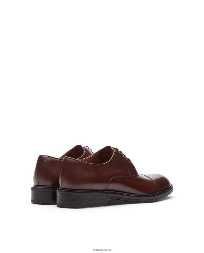 Lottusse Männer Harrys Bright Calf Derby 22LP026 braun Schuhwerk