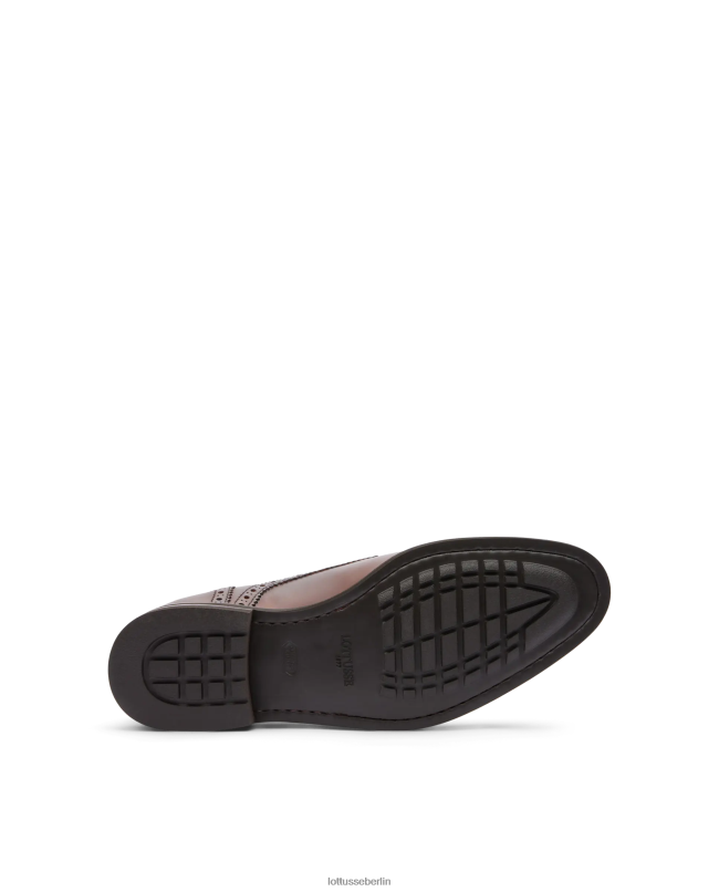 Lottusse Männer Holborn Wax Calf Derby 22LP0148 braun Schuhwerk