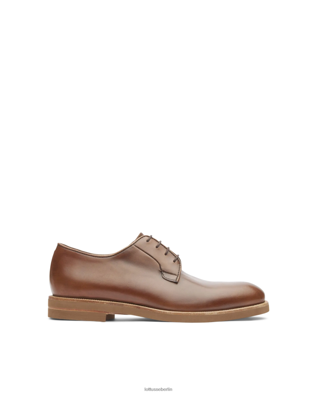 Lottusse Männer Niza-Wildleder-Kalbs-Derby 22LP0108 braun Schuhwerk