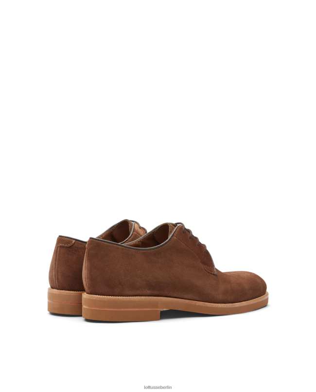 Lottusse Männer Niza-Wildleder-Kalbs-Derby 22LP0109 braun Schuhwerk