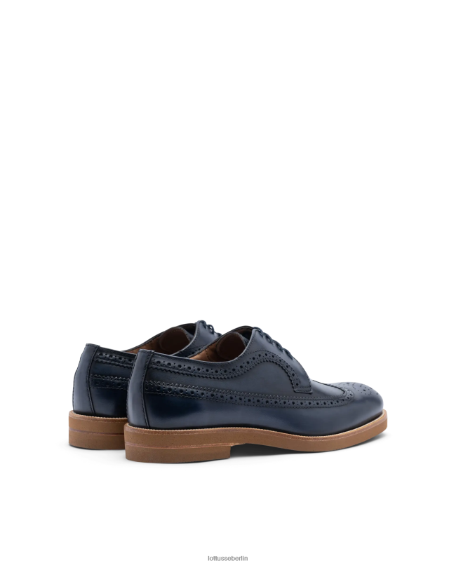 Lottusse Männer Niza wischt Wadenderby ab 22LP0113 Marineblau Schuhwerk