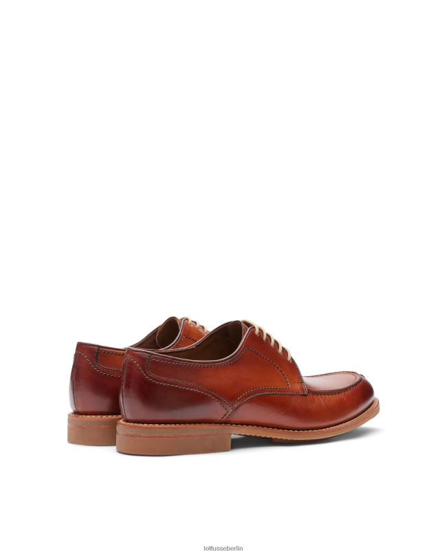 Lottusse Männer Walton Crust Anilin Kalb Derby 22LP061 braun Schuhwerk