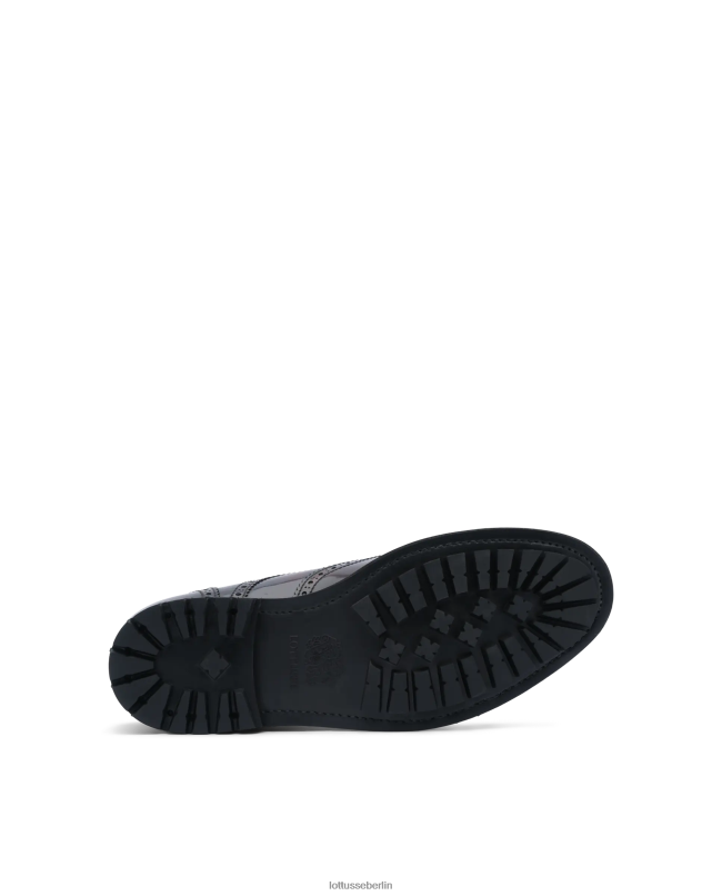 Lottusse Männer Monk-Schuhe aus Walton-Kalbsleder 22LP041 braun Schuhwerk