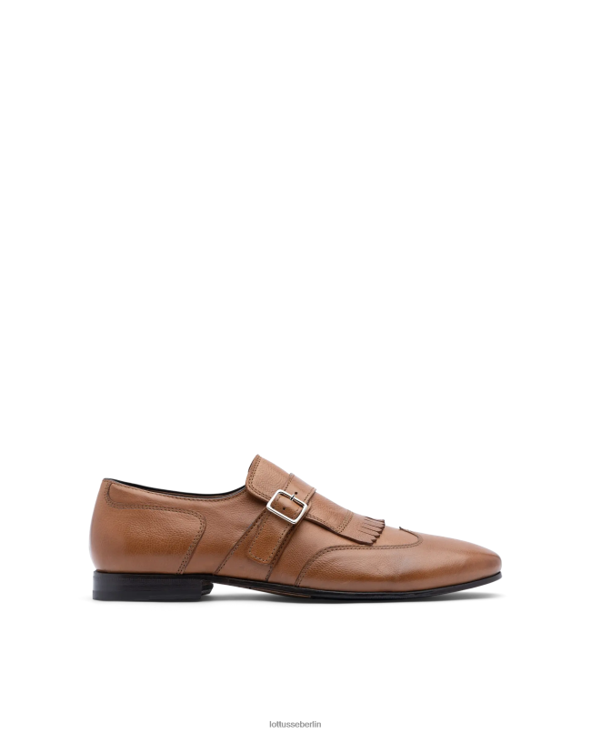Lottusse Männer Verona bürstet Kalbsmönche ab 22LP088 braun Schuhwerk
