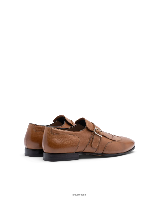 Lottusse Männer Verona bürstet Kalbsmönche ab 22LP088 braun Schuhwerk