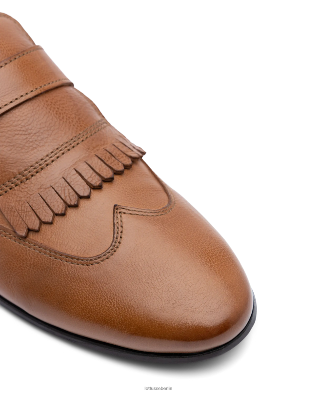 Lottusse Männer Verona bürstet Kalbsmönche ab 22LP088 braun Schuhwerk