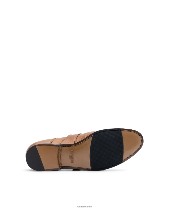 Lottusse Männer Verona bürstet Kalbsmönche ab 22LP088 braun Schuhwerk
