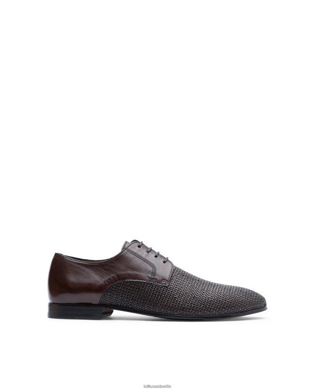 Lottusse Männer Verona Mesh Canguro Oxford 22LP097 Mokka Schuhwerk