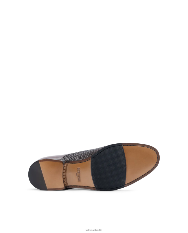 Lottusse Männer Verona Mesh Canguro Oxford 22LP097 Mokka Schuhwerk