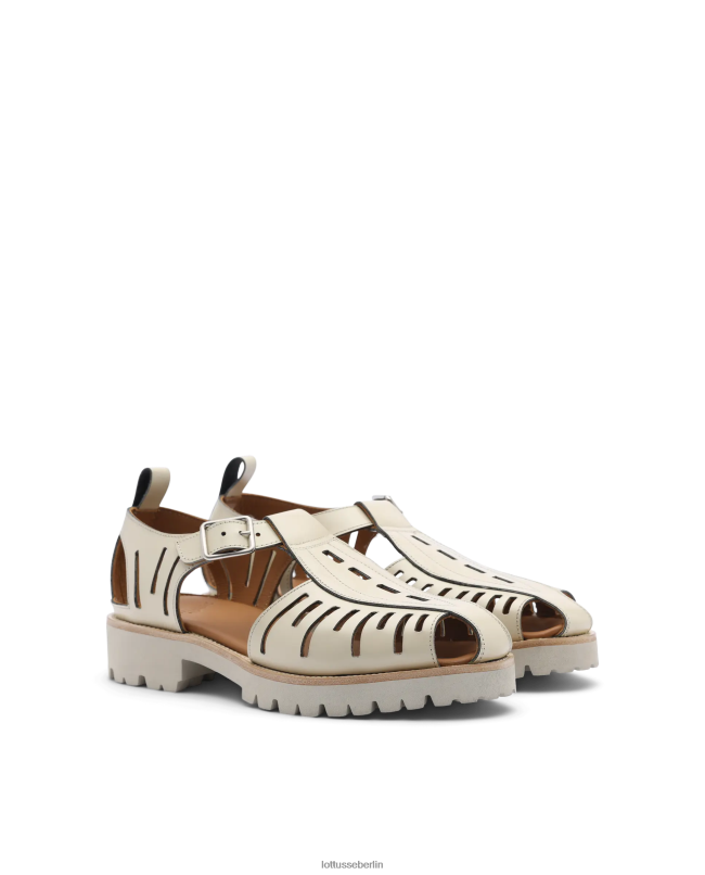 Lottusse Männer Covent Bright Calf Jelly-Schuhe 22LP093 Beige Schuhwerk