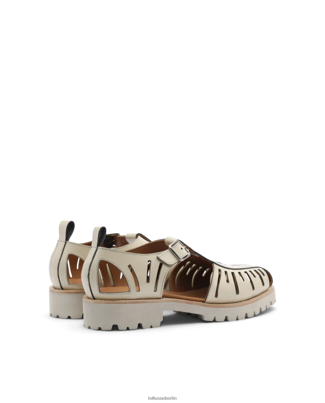 Lottusse Männer Covent Bright Calf Jelly-Schuhe 22LP093 Beige Schuhwerk