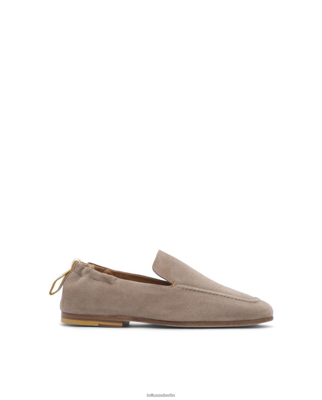 Lottusse Männer Zitrus-Hirschpantoffeln 22LP098 Taupe Schuhwerk