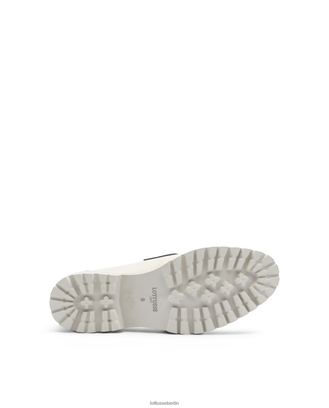 Lottusse Männer Covent-Loafer aus hellem Kalbsleder 22LP092 Beige Schuhwerk