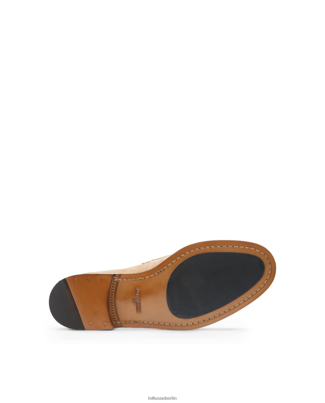 Lottusse Männer Daytona Wildleder-Kalbs-Loafer 22LP065 braun Schuhwerk