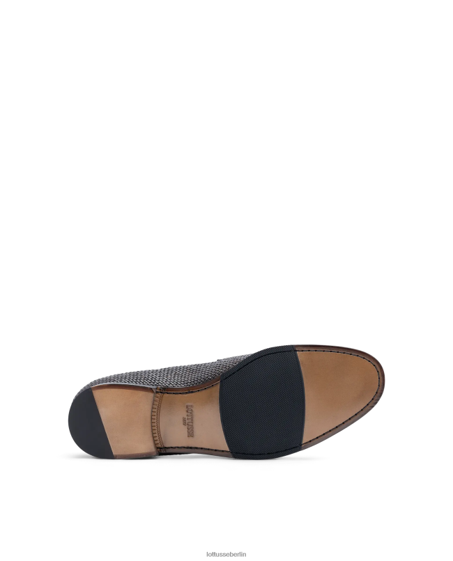 Lottusse Männer Verona-Mesh-Canguro-Loafer 22LP096 Mokka Schuhwerk