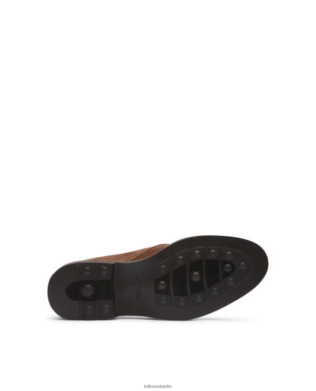 Lottusse Männer Baltimore Wildleder-Kalbsstiefeletten 22LP0154 braun Schuhwerk