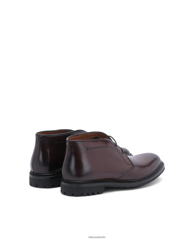 Lottusse Männer Walton Crust Anilin-Kalbsstiefeletten 22LP0130 Mokka Schuhwerk