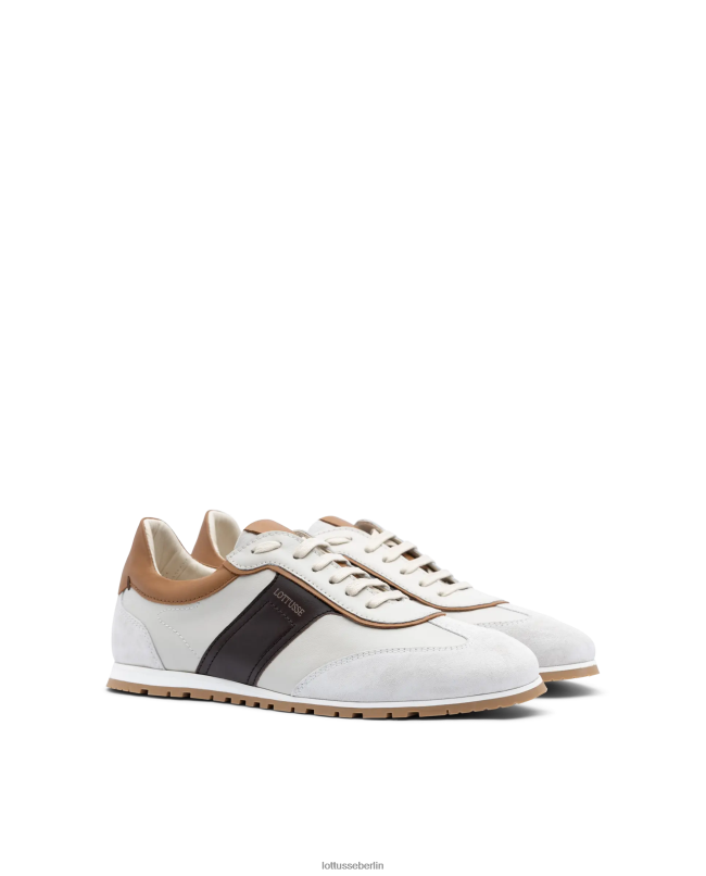 Lottusse Männer Mancor Wildleder-Kalbs-Sneaker 22LP0127 Mehrfarben Schuhwerk