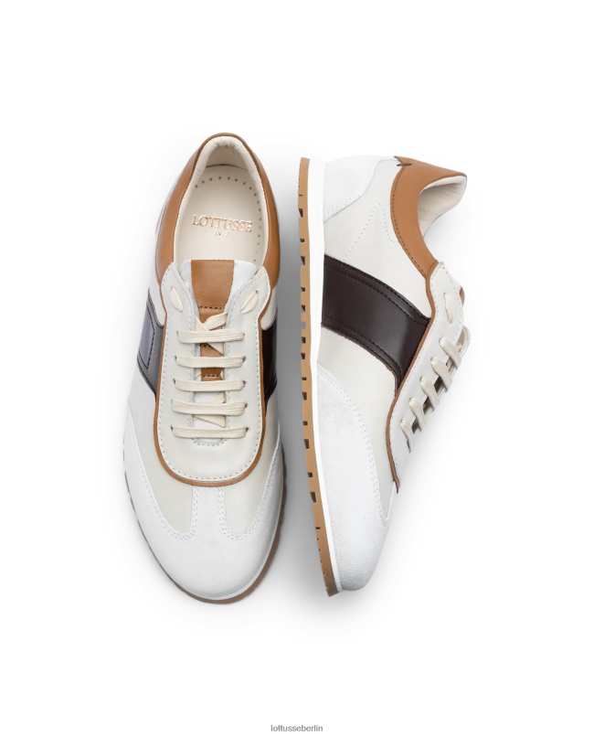 Lottusse Männer Mancor Wildleder-Kalbs-Sneaker 22LP0127 Mehrfarben Schuhwerk