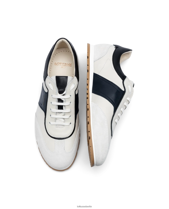 Lottusse Männer Mancor Wildleder-Kalbs-Sneaker 22LP0128 Mehrfarben Schuhwerk