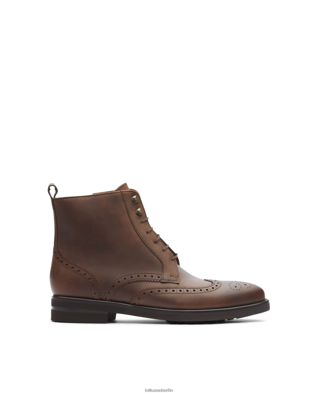 Lottusse Männer Holborn Wachskalbsstiefel 22LP0149 braun Schuhwerk