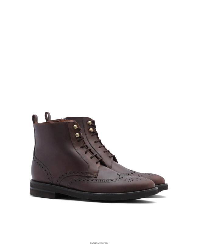 Lottusse Männer Holborn Wachskalbsstiefel 22LP0149 braun Schuhwerk
