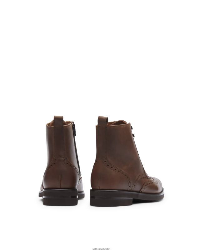 Lottusse Männer Holborn Wachskalbsstiefel 22LP0149 braun Schuhwerk