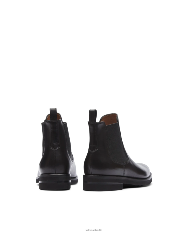 Lottusse Männer Holborn Wadenstiefel abbürsten 22LP017 Schwarz Schuhwerk